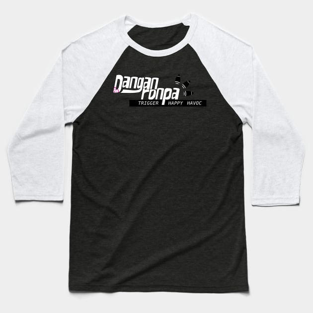 Danganronpa Trigger Happy Havoc V2 Baseball T-Shirt by EmzGalaxy